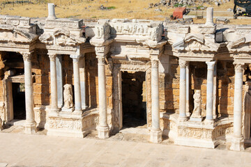 Obraz premium Hierapolis ancient city Pamukkale Turkey