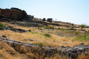 Hierapolis ancient city Pamukkale Turkey