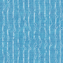 Seamless bright blue blueprint pattern for textile and print. High quality illustration. Technical engineering blue-print draft design. Graphic motif for background, wallpaper, or surface design print