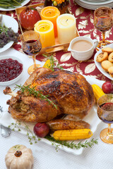 Traditional Thanksgiving Fall Roasted Turkey