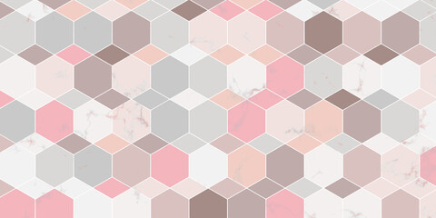  Abstract geometric pattern elegant pink background with polygonal shape pastel color and marble texture