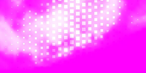 Light Purple, Pink vector background with rectangles.