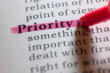 definition of priority