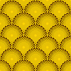 african circle seamless pattern, Folk motifs intricate shapes, Folk embroidery.