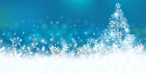 雪　クリスマス　冬　背景 