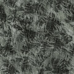 Seamless hand drawn pencil sketch pattern for surface print. High quality illustration. Ornate hand drawn look with lights and shadows and crosshatch texture. Ornate abstract design in perfect repeat.