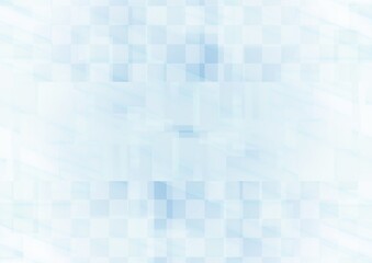 透明感のある青色の幾何学的な抽象背景