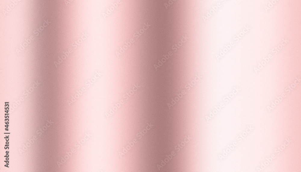 Aufkleber Pink rose Gold gradient blurred background with rough and noise soft glowing backdrop, background texture for design