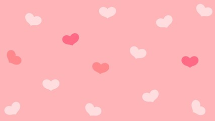 ハートフライング　ピンク