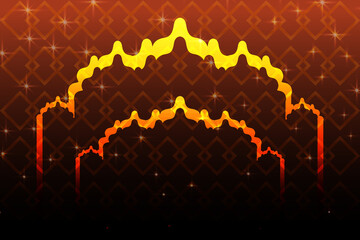 Islamic background, Islamic sale poster. Islamic textured. Islamic vector illustration. Islamic sale banner layout design. Islamic background sale post. Islamic post banner. Eid mobarak Mahe moharram