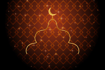 Islamic background, Islamic sale poster. Islamic textured. Islamic vector illustration. Islamic sale banner layout design. Islamic background sale post. Islamic post banner. Eid mobarak Mahe moharram