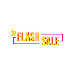 flash sale deal style vector illustration design