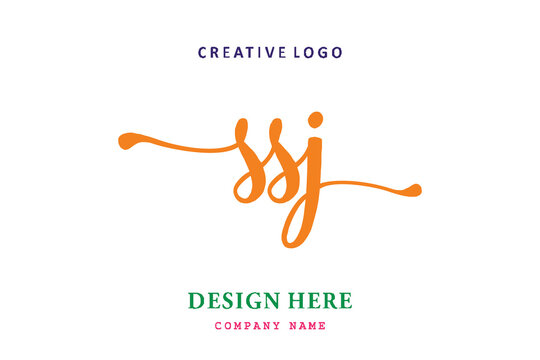 SSJ lettering logo is simple, easy to understand and authoritative