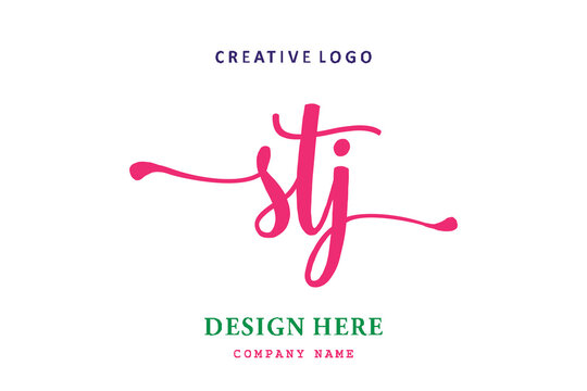 STJ lettering logo is simple, easy to understand and authoritative