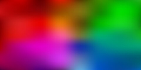 Obraz premium Light multicolor vector abstract blur texture.