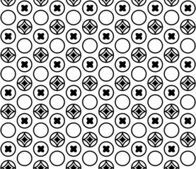 Abstract seamless pattern, minimal geometric background, repeating geometric pattern, graphic modern pattern, black and white pattern background