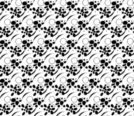 Abstract seamless pattern, minimal geometric background, repeating geometric pattern, graphic modern pattern, black and white pattern background