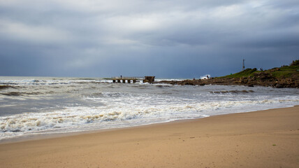 beach in summer