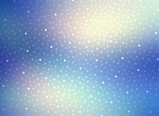 Xmas brilliance blue magical background with glow effect.