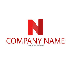 N letter logo