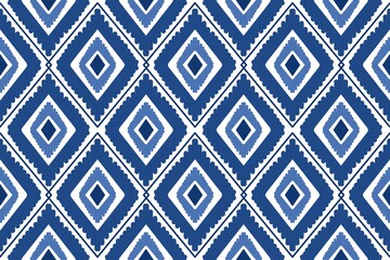 blue and white pattern