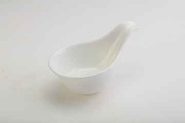White proclean bowl for serving