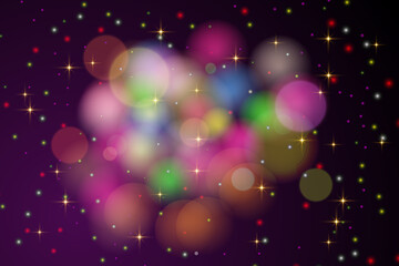 Obraz premium Light background poster. Light background vector illustration. Light background banner layout design. Light background sale post. Light background post banner. Bokeh Light background. light effect