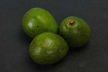 Ripe green dietary avocado - superfood