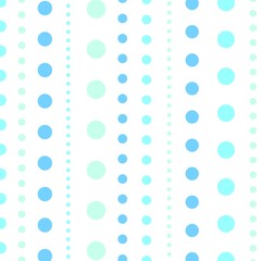 大小ドットの背景素材　寒色系