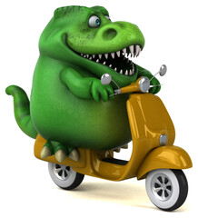 Fun Trex - 3D Illustration