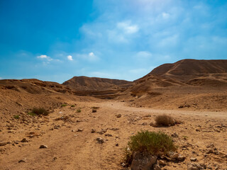 mountains landscape of the desert