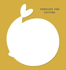 Template for laser cutting, wood carving, paper cut. Animal silhouettes for cutting. Narwhal vector stencil. © Visual Content