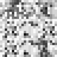TV screen noise pixel glitch seamless pattern texture background vector illustration. Analog TV static video noise. No video signal concept.
