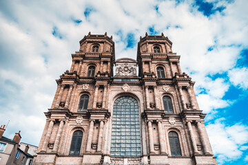Fototapeta premium Cathedral Saint-Pierre of Rennes in Rennes, France