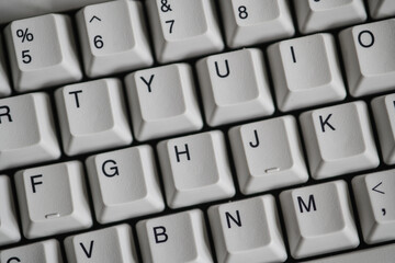 Tastatur grau US-Layout