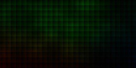 Dark Green vector background in polygonal style.