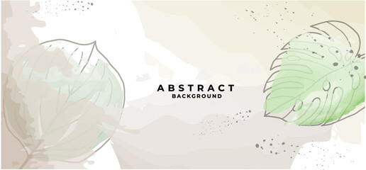 abstract watercolor background, vector illustration