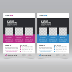 Corporate Poster, Flyer Design Template