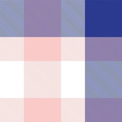 Asymmetric Plaid textured Seamless Pattern