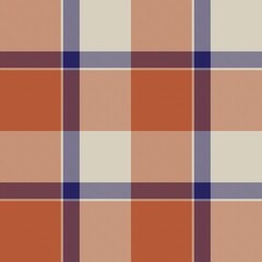 Asymmetric Plaid textured Seamless Pattern
