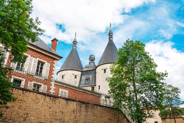 Obraz premium Street view of Nancy city, France