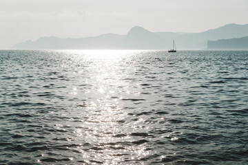 Obraz premium Minimalistic summer seascape