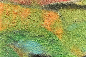 Colored wall texture multicolor paint graffiti background