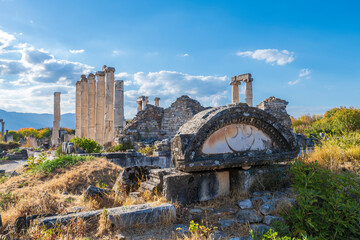The Temple of Aphrodite, Aphrodisias Ancient City in Turkey