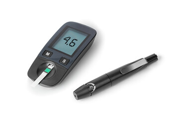 Diabetes blood sugar glucometer