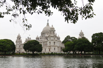 Fototapeta premium Victoria memorial in Kolkata of west bengal in india