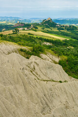 Rural landscape near San Polo and Canossa, Emilia-Romagna
