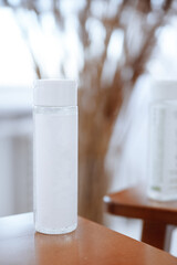 White tubes with cosmetic cream, health care