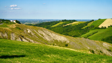 Rural landscape at Rivalta di Lesignano Bagni, Emilia-Romagna