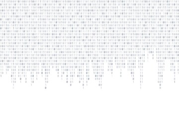 Binary background - cyber texture